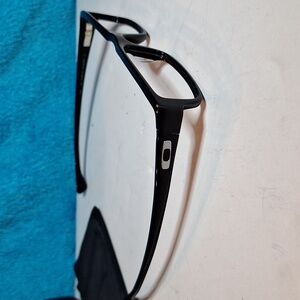 Oakley Eyeglasses Frames Servo OX1066-0153 Polished Black Rectangular Full Rim